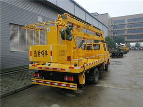 東風多利卡與福田16米高空作業車 專業設備選購與價格解析