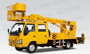 北方交通18米直臂式慶鈴高空作業車 高效安全的高空作業解決方案